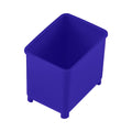 British-made blue plastic compartment with moulded feet, 40 x 54 x 48mm, for Sortacase 48mm cases and the Grabcase.